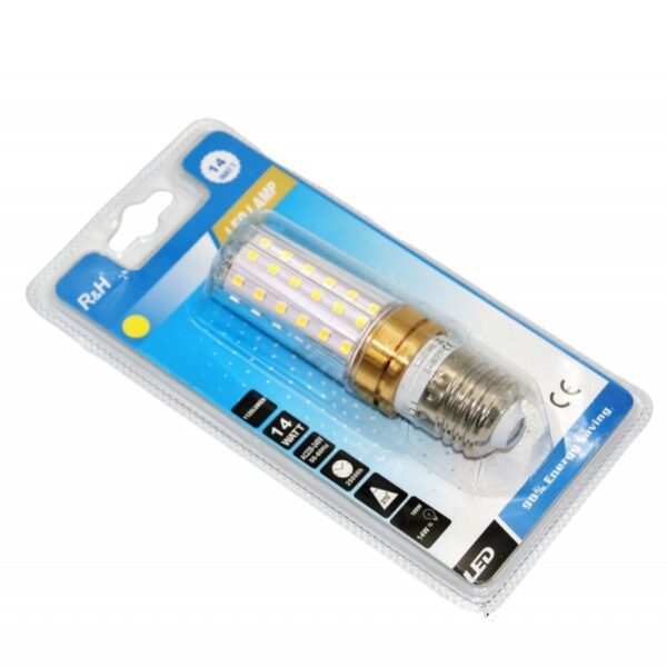 led-e2714w1120lm3000k-e27-14w-y