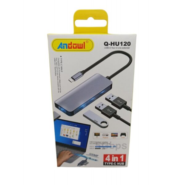 usb-hub-type-c-41-andowl-q-hu120