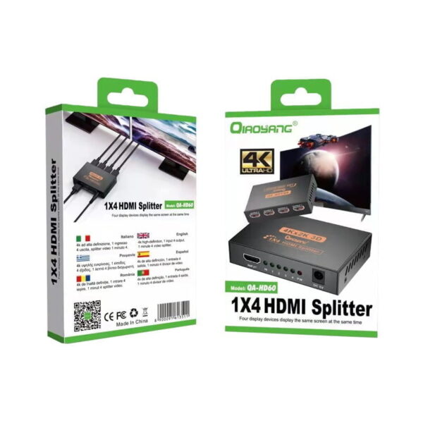 HDMI-splitter-1x4-Διαχωριστής-σήματος-από-1-είσοδο-σε-4-εξόδους-QA-HD60
