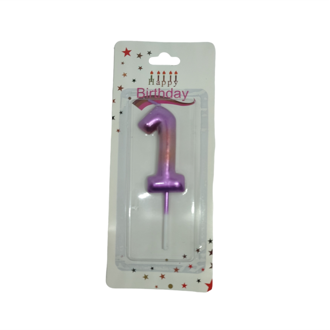 Κεράκι-Γενεθλίων-Happy-Birthday-Candle-Αριθμός-1-1
