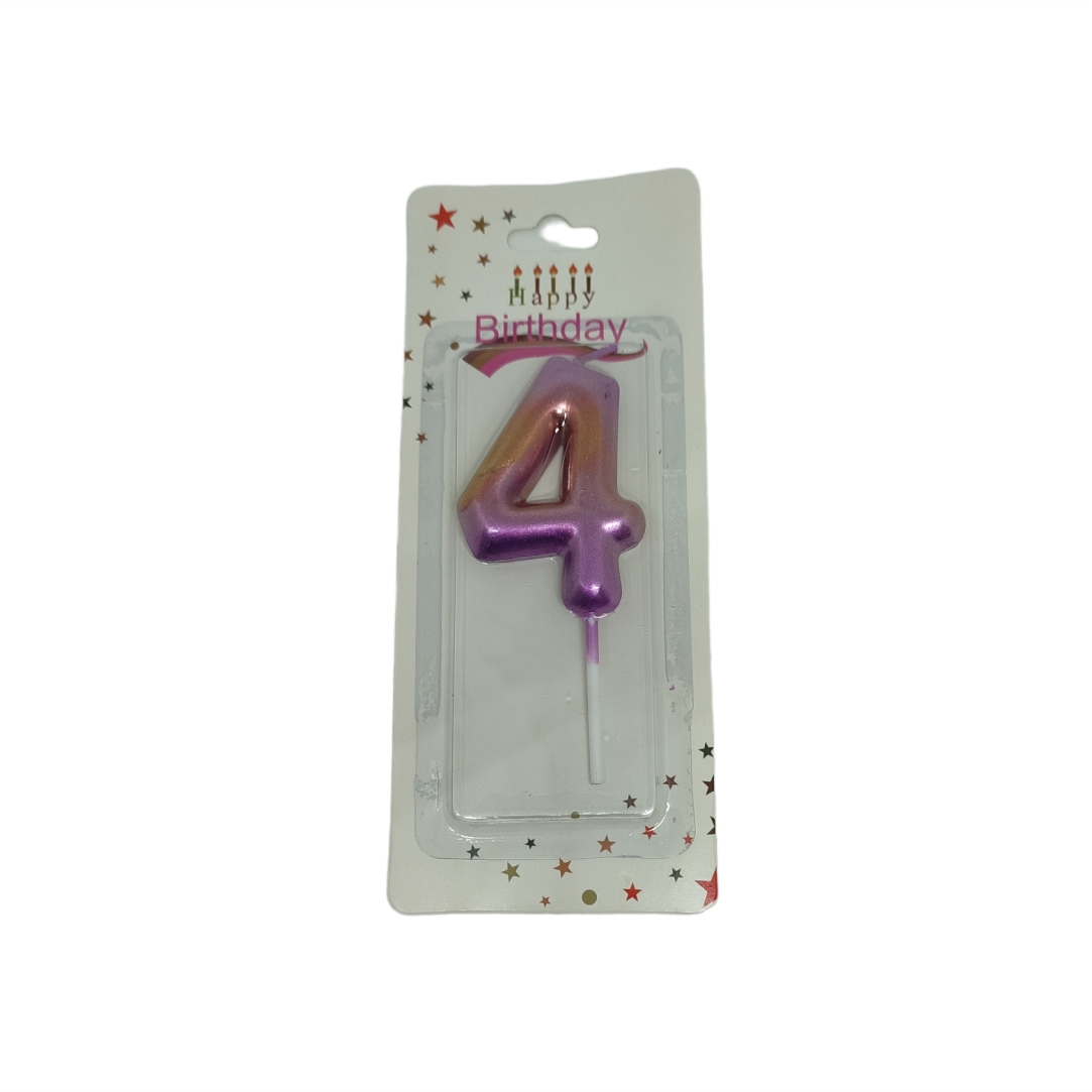 Κεράκι-Γενεθλίων-Happy-Birthday-Candle-Αριθμός-4-1