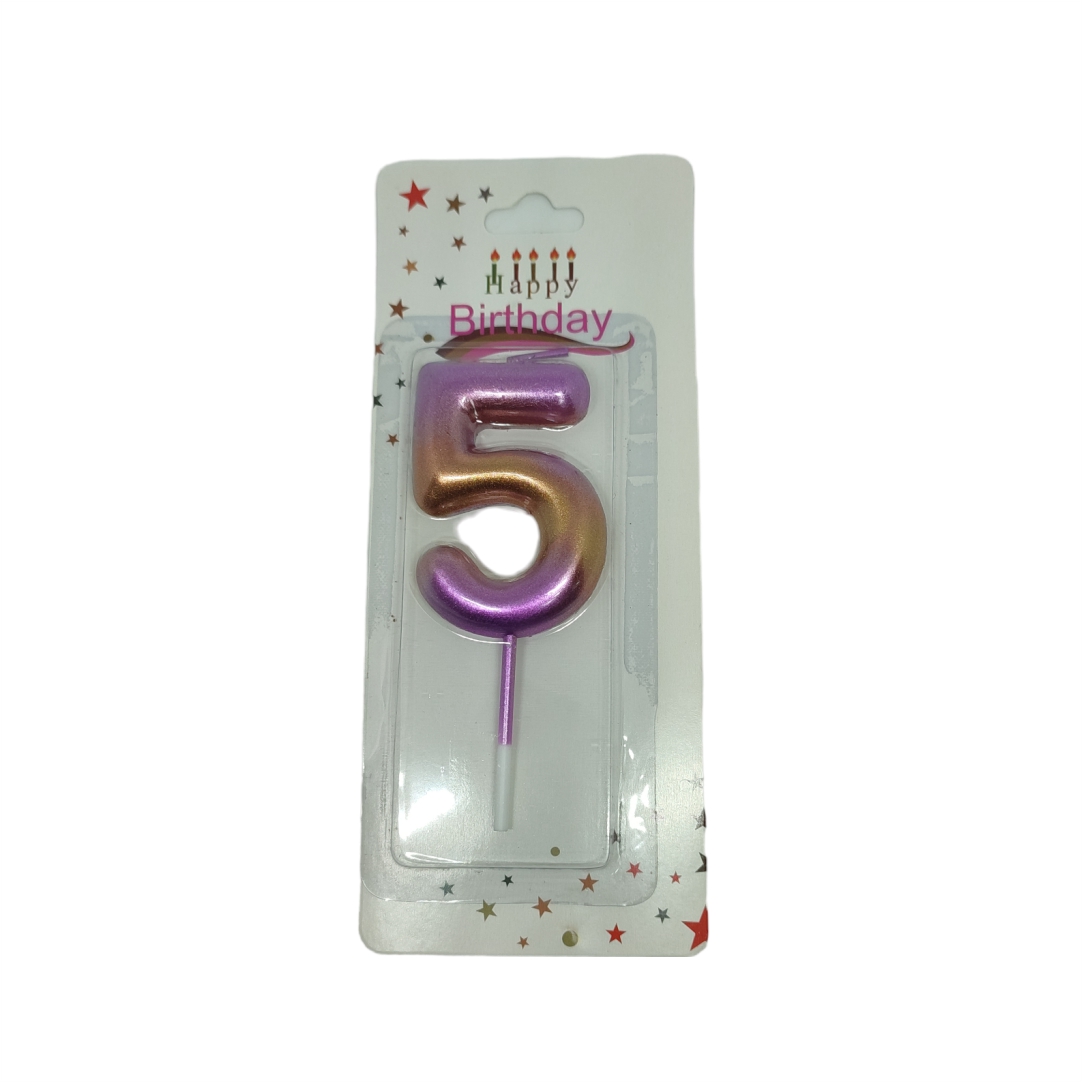 Κεράκι-Γενεθλίων-Happy-Birthday-Candle-Αριθμός-5-1