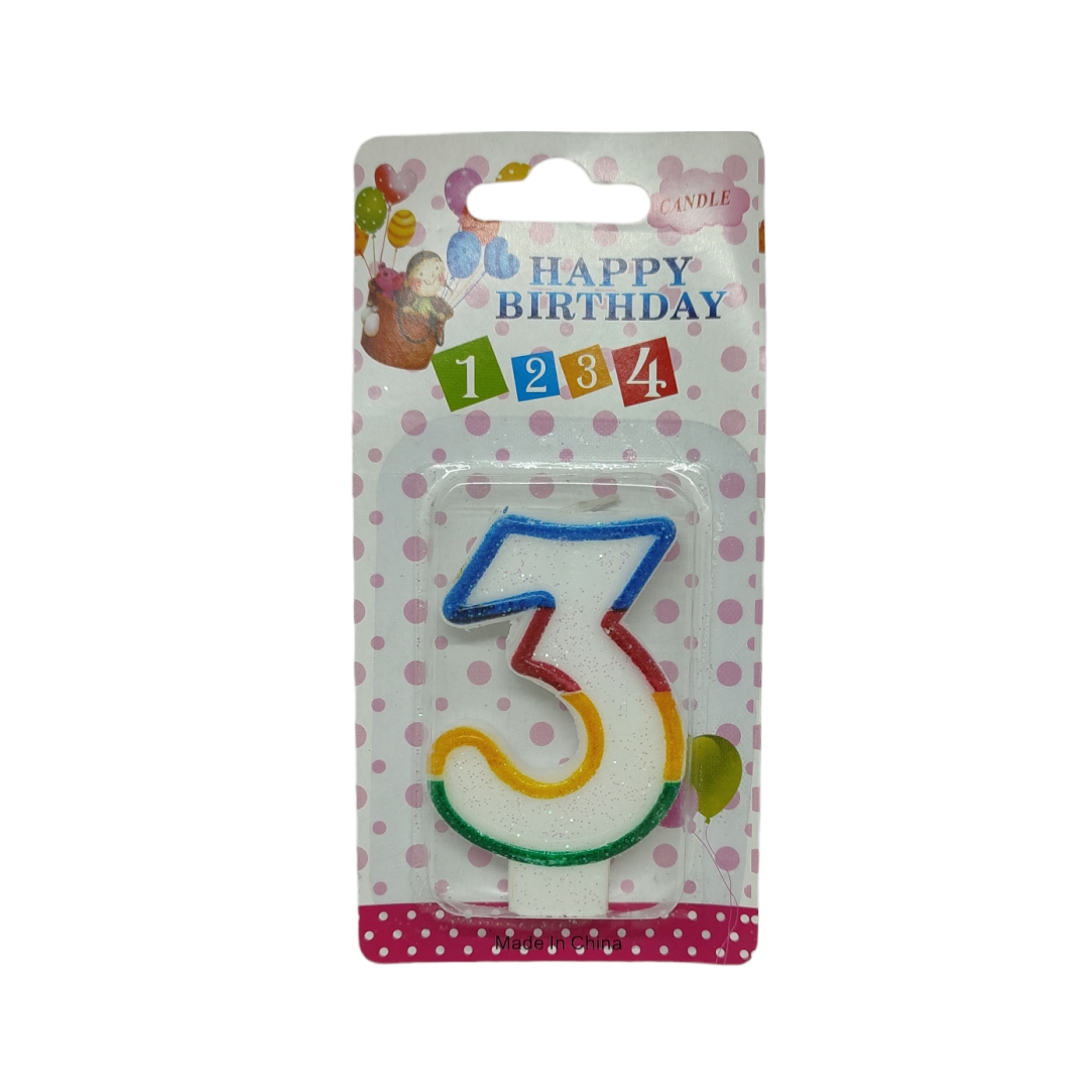Κεράκι-Γενεθλίων-Rainbow-Birthday-Candle-Αριθμός-3-1