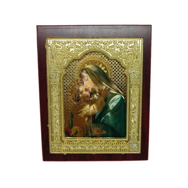 Ξύλινη-Εικόνα-σε-Κορνίζα-11x13cm