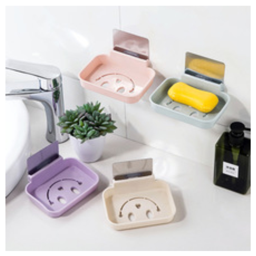Σαπουνοθήκη-Πλαστική-με-Βεντούζα-Smile-3