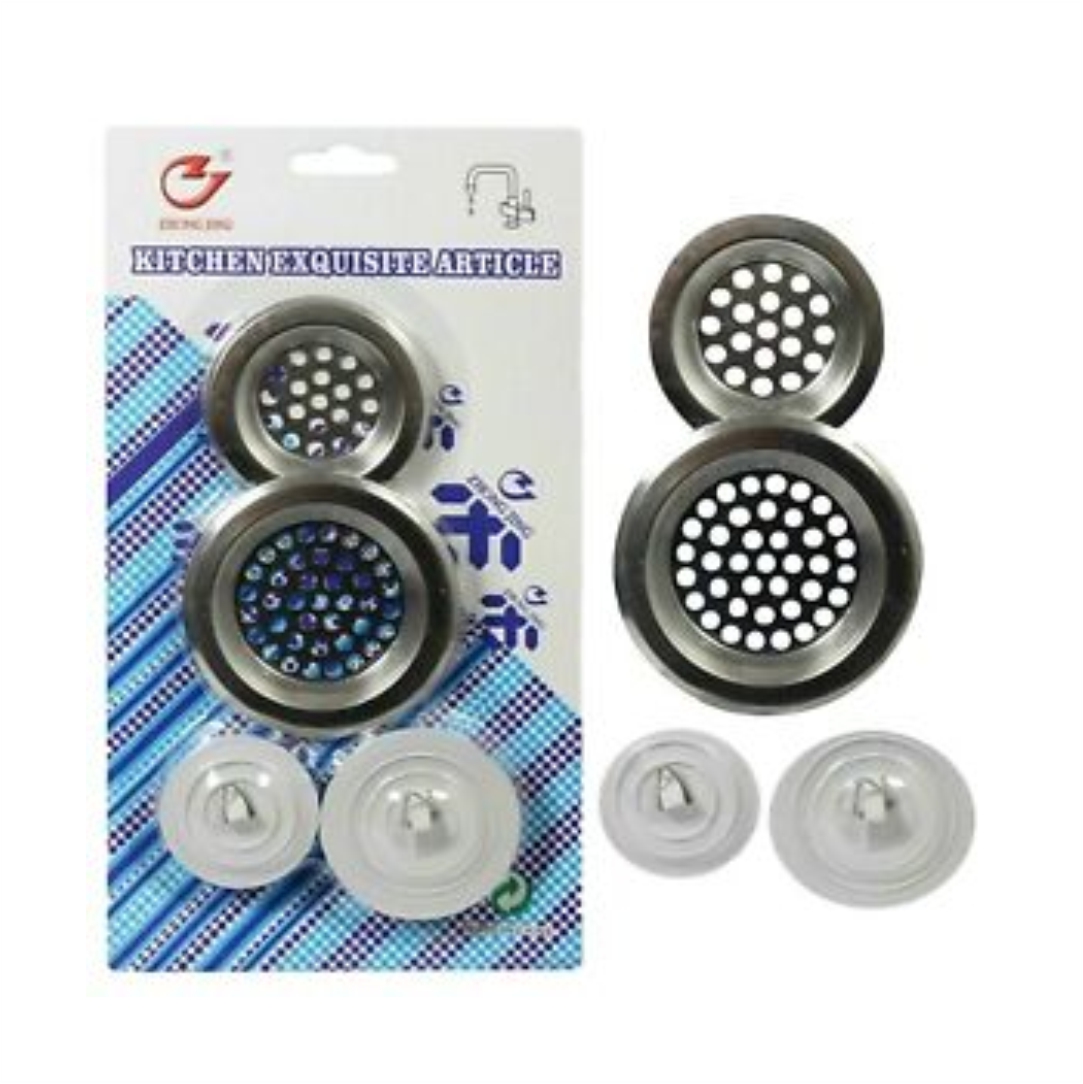Σετ-4τμχ-Φίλτρα-Νεροχύτη-Sink-Strainer