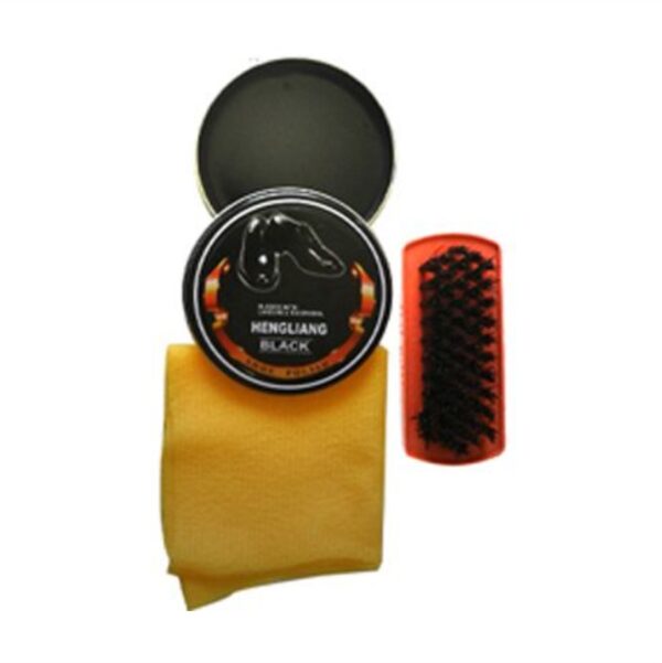 Σετ-Περιποίησης-Δερμάτινων-Παπουτσιών-Hengliang-Black