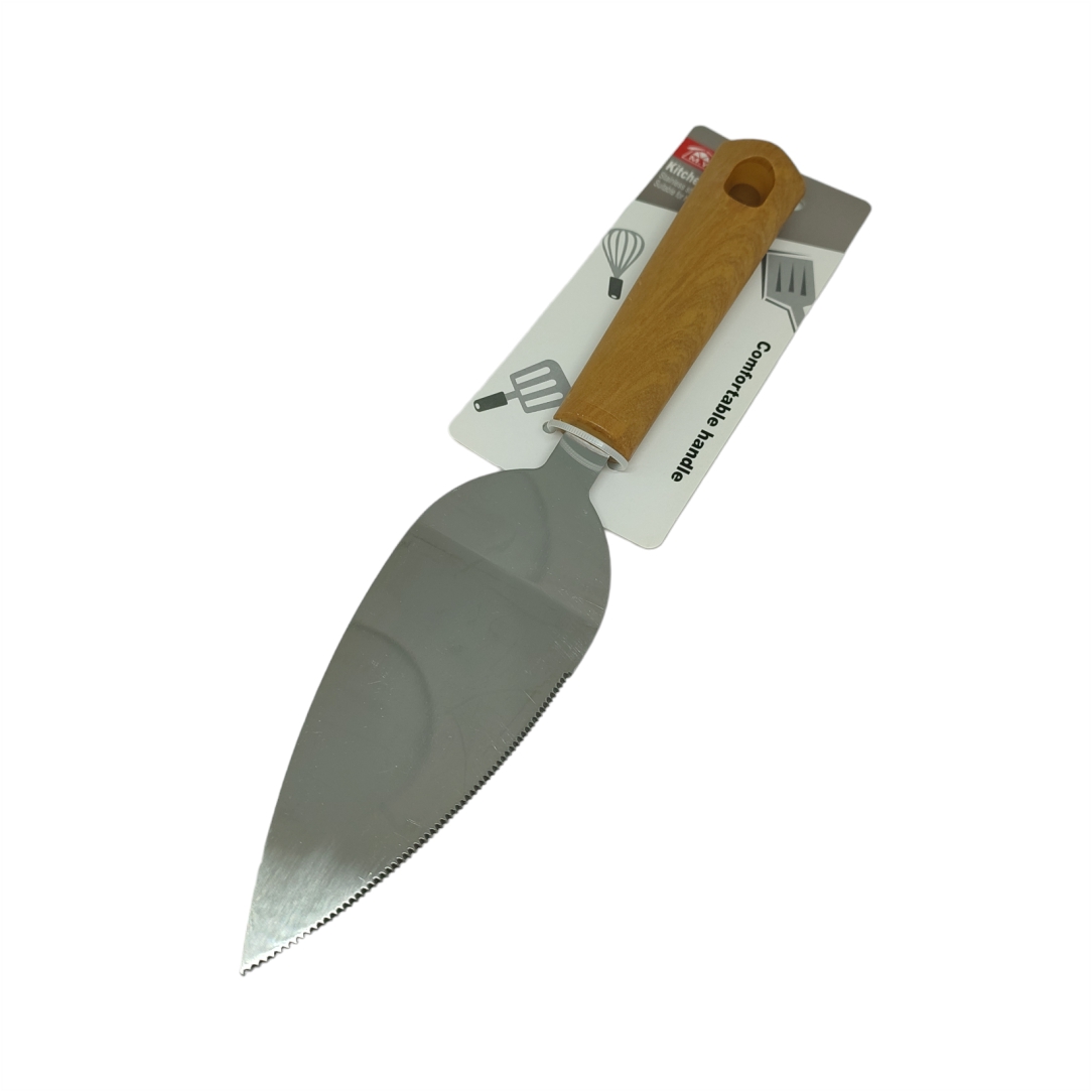 Σπάτουλα-Μαγειρικής-με-Ξύλινη-Λαβή-26cm