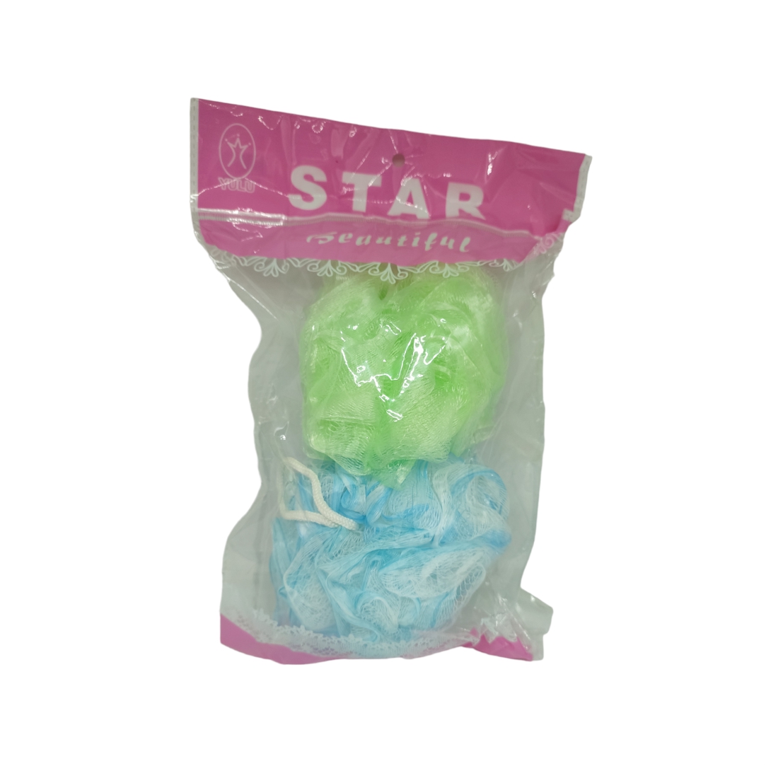 Σφουγγάρι-Μπάνιου-Δίχτυ-2τμχ-YULU-Star-Beautiful-1