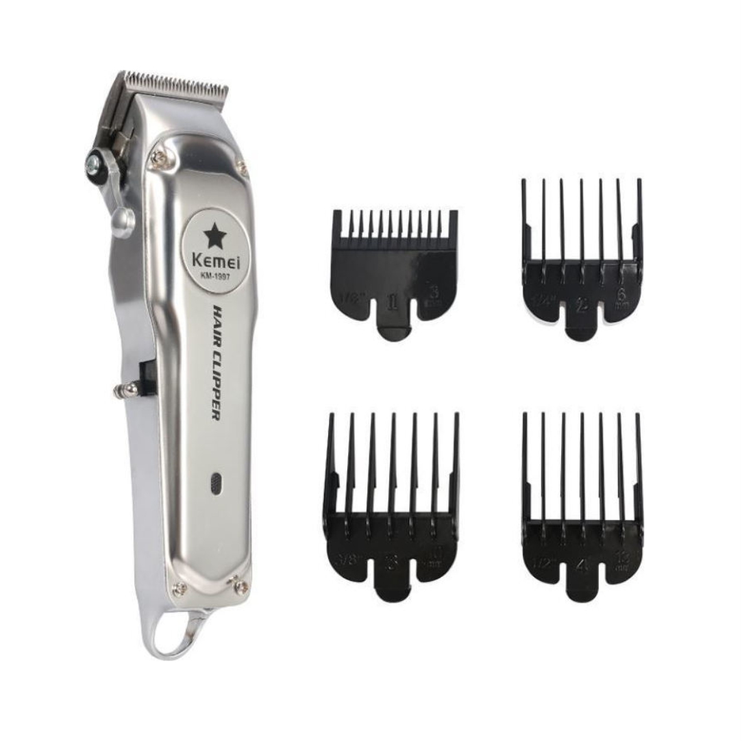 Επαναφορτιζόμενη-Κουρευτική-Μηχανή-Kemei-KM-1997-2