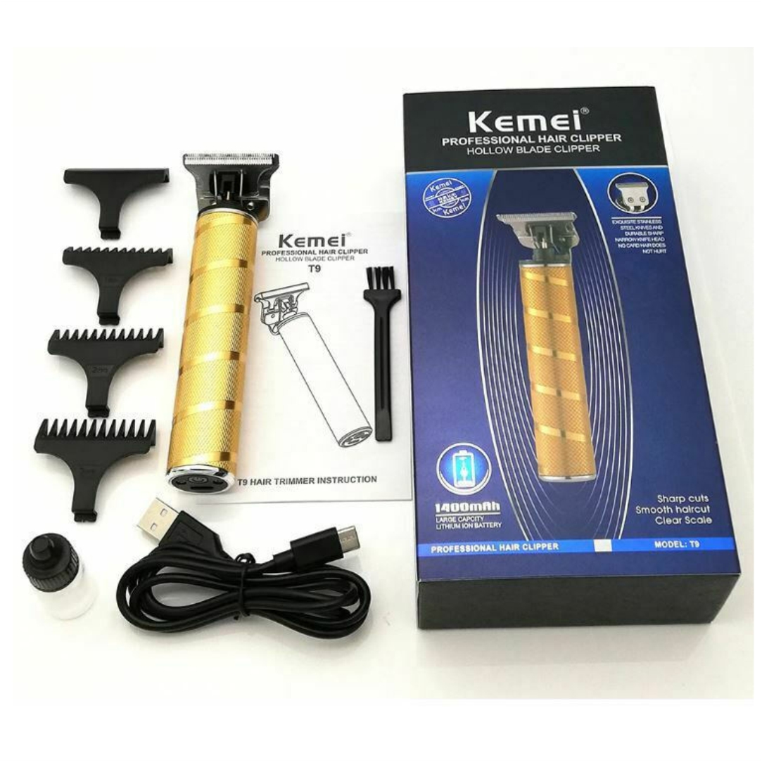 Επαναφορτιζόμενη-Κουρευτική-Μηχανή-Kemei-T9-2