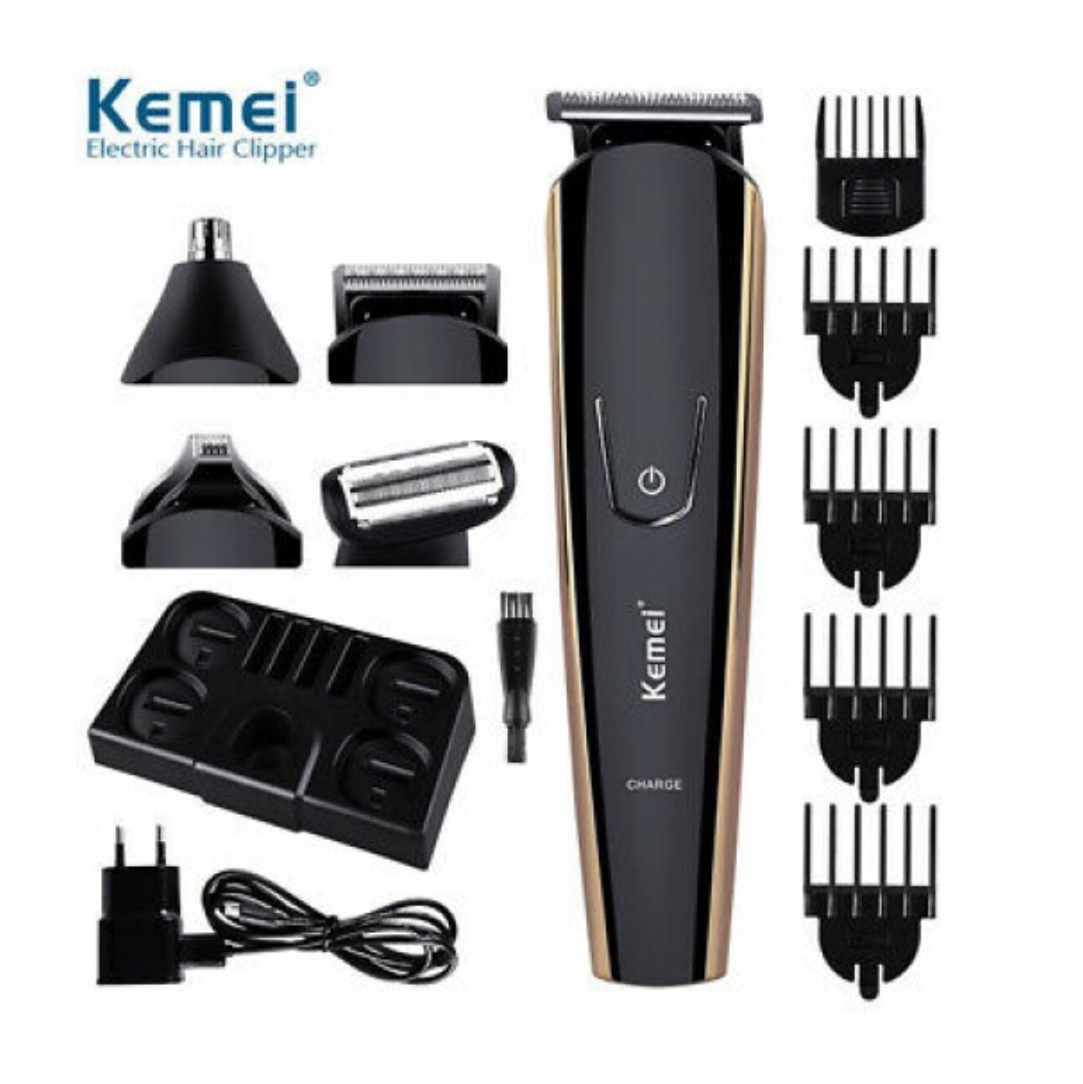 Επαναφορτιζόμενη-Κουρευτική-Ξυριστική-Μηχανή-Kemei-KM-526-2