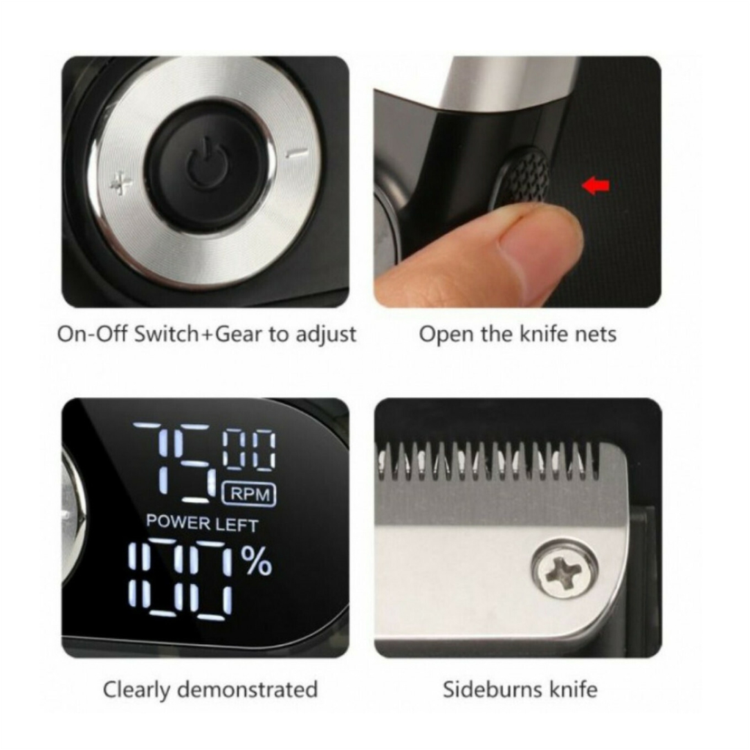 Επαναφορτιζόμενη-Ξυριστική-Μηχανή-Kemei-KM-2026-3