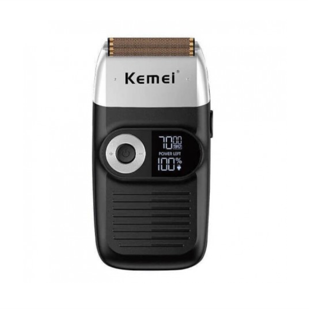 Επαναφορτιζόμενη-Ξυριστική-Μηχανή-Kemei-KM-2026