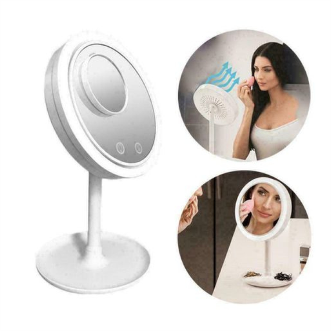 Επιτραπέζιος-Καθρέφτης-Μακιγιάζ-με-Ανεμιστήρα-3