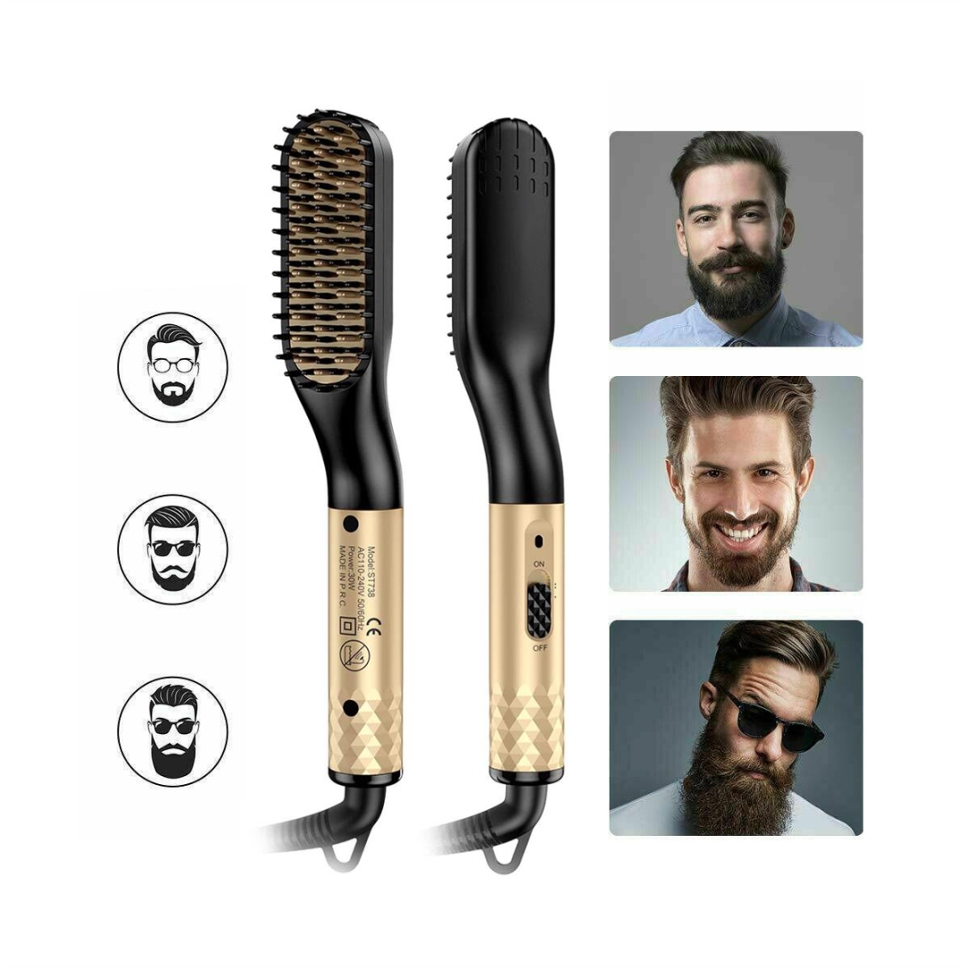 Ηλεκτρική-Βούρτσα-Κεραμική-για-Ίσιωμα-Μαλλιών-και-Γενειάδας-GT-722-Goidtin-2