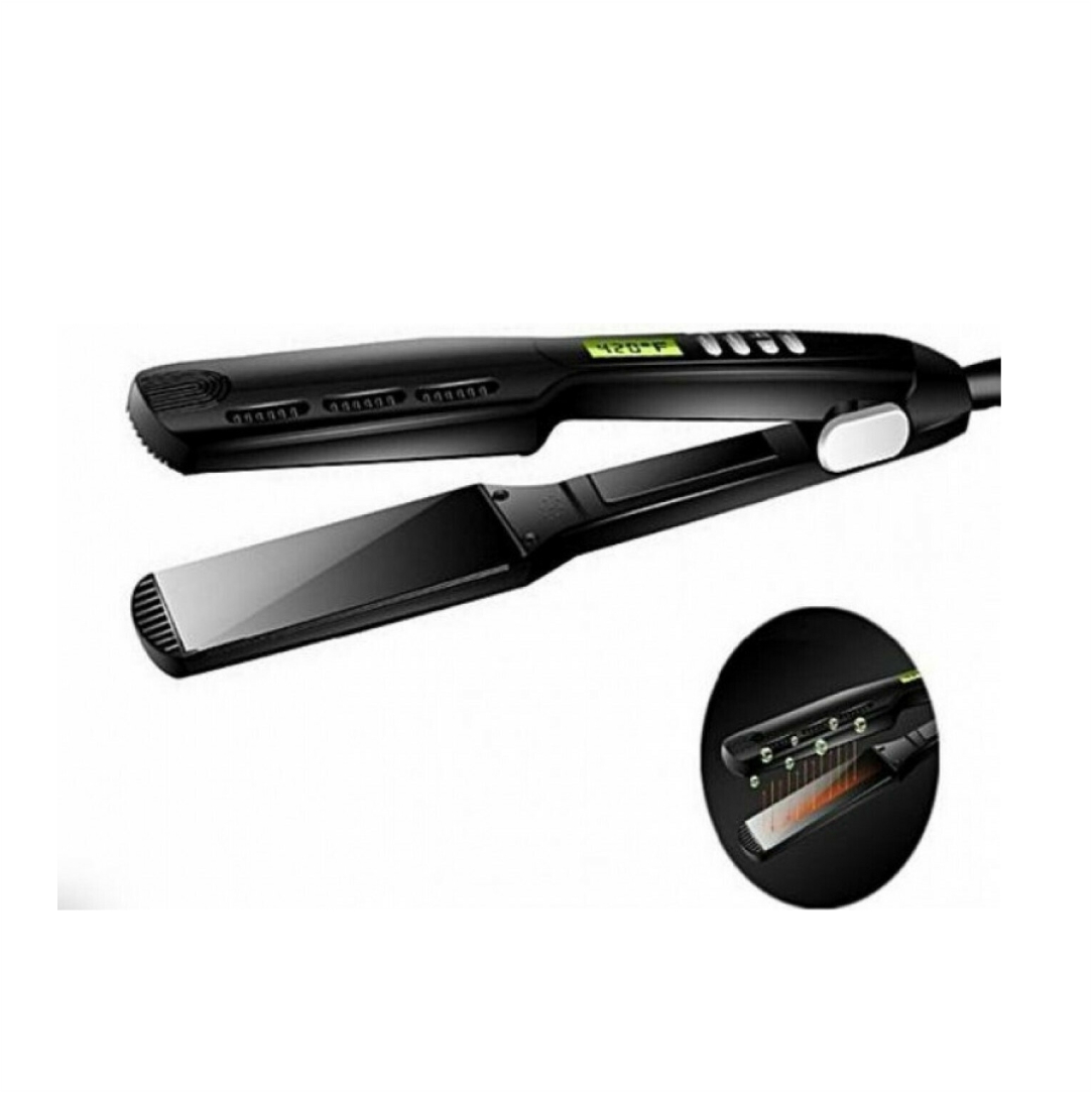 Πρέσα-Μαλλιών-με-Κεραμικές-Πλάκες-Kemei-KM-1024