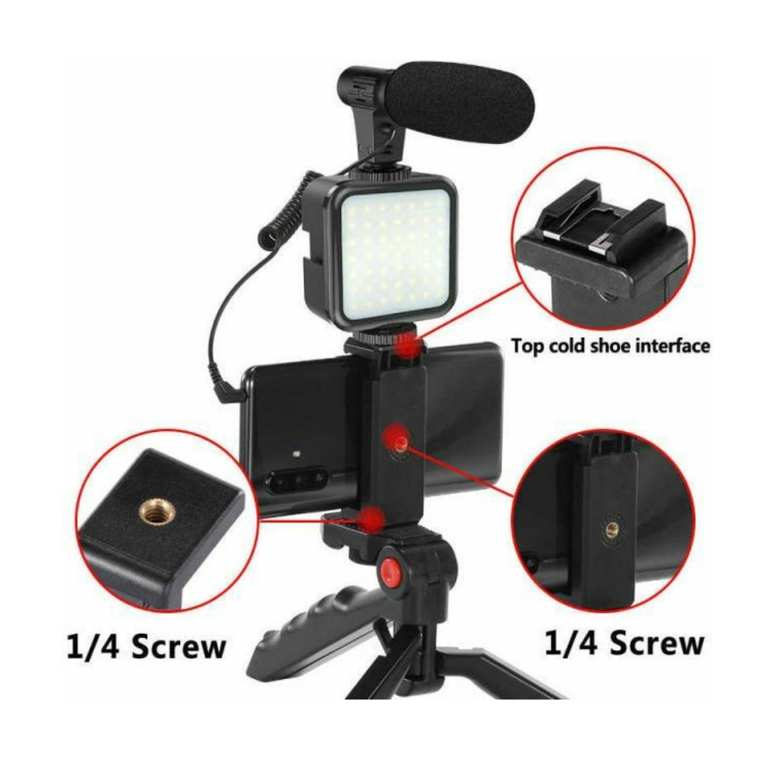 Σετ-Live-Streaming-Selfie-Stick-Τρίποδο-Κινητού-AY-49-4