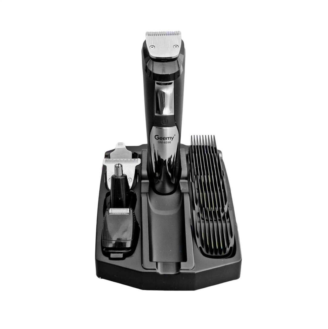 Σετ-Επαναφορτιζόμενη-Κουρευτική-Μηχανή-Geemy-GM-6596