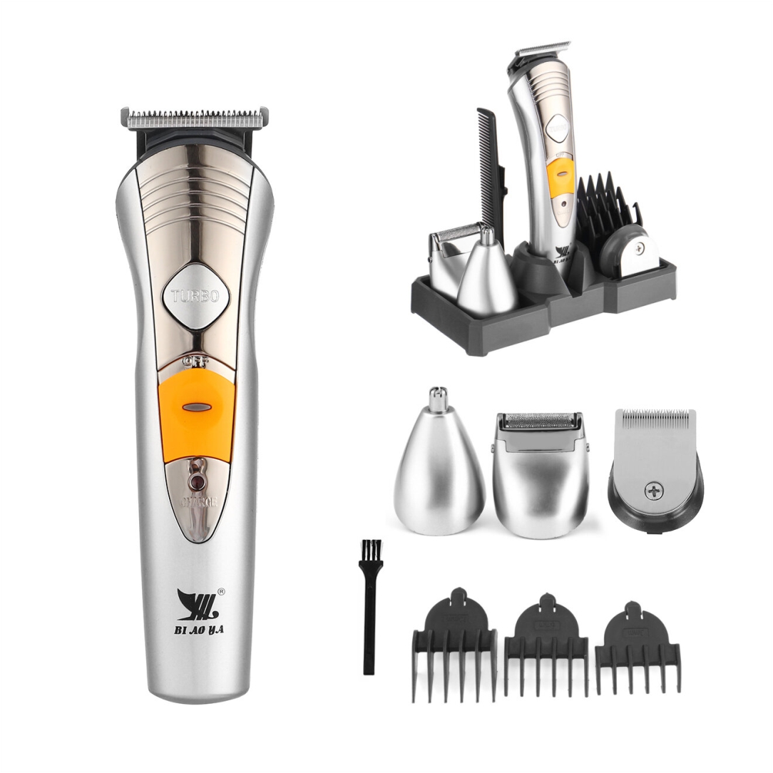 Σετ-Επαναφορτιζόμενη-Κουρευτική-Ξυριστική-Μηχανή-Kemei-KM-580A-3