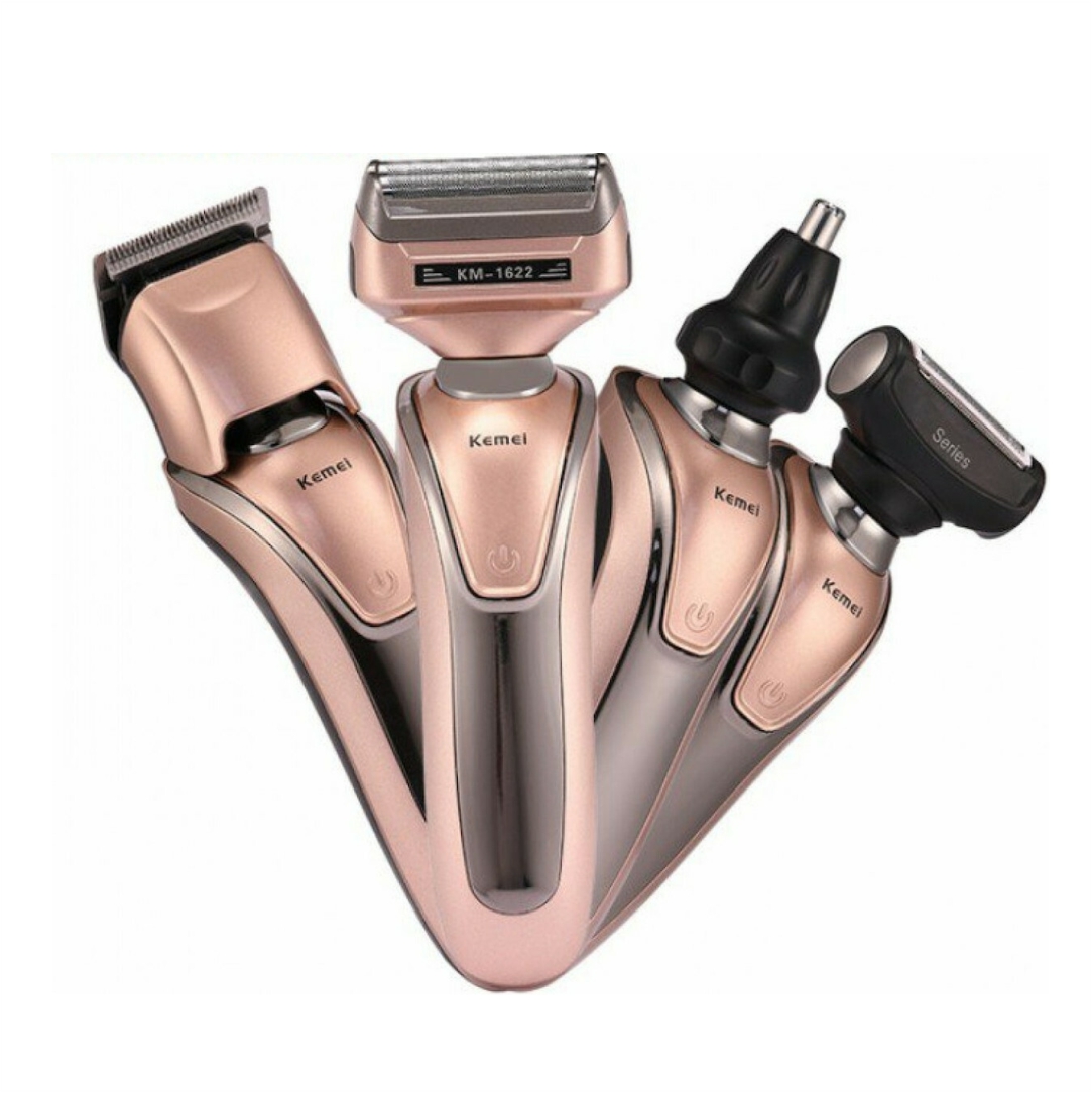 Σετ-Επαναφορτιζόμενης-Κουρευτικής-Μηχανής-Kemei-KM-1622