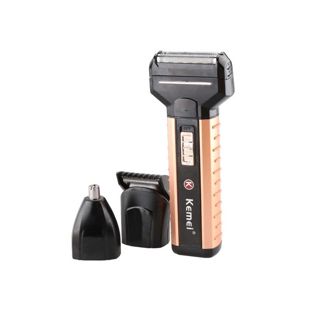 Σετ-Επαναφορτιζόμενης-Ξυριστικής-Μηχανής-Kemei-KM-T3-3