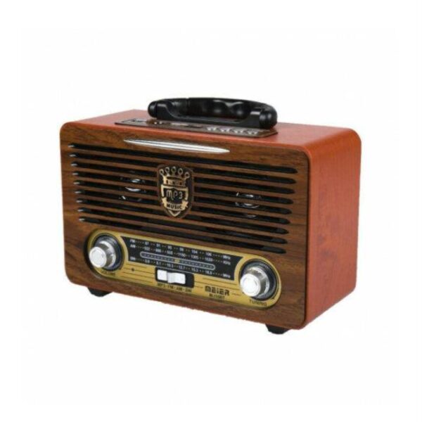 Φορητό-Retro-Επαναφορτιζόμενο-Ραδιόφωνο-Meier-M-115BT