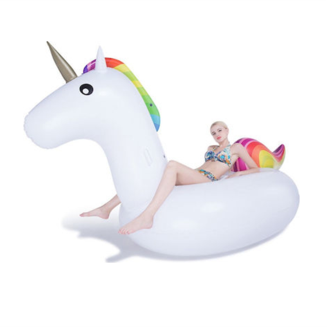 Φουσκωτό-Θαλάσσης-Μονόκερος-Giant-Swan-Float-2