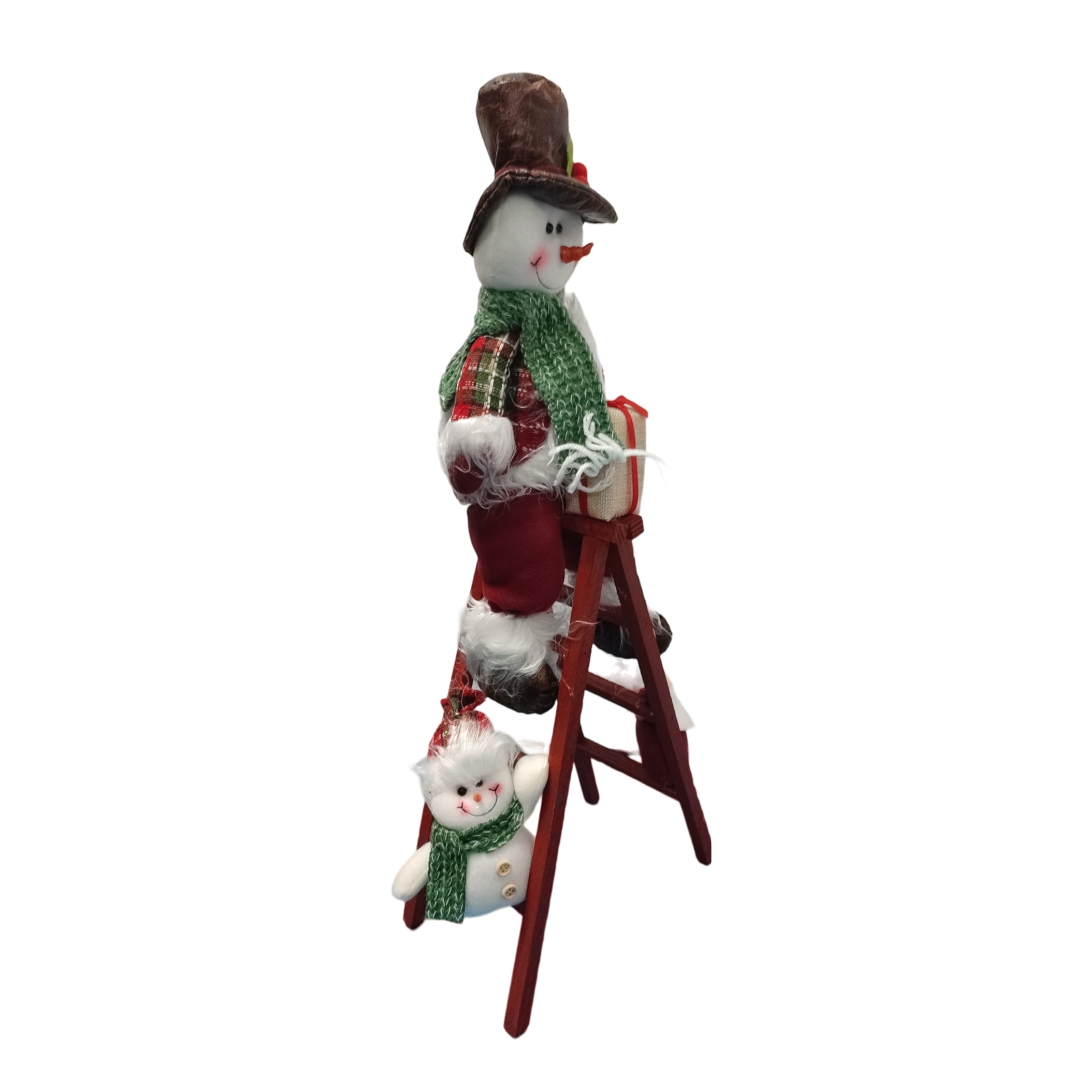 Διακοσμητικός-Χριστουγεννιάτικος-Χιονάνθρωπος-με-Σκάλα-3