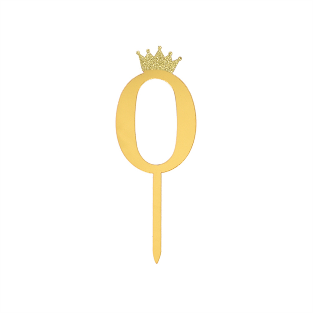 Διακοσμητικό-Τούρτας-Cake-Topper-Αριθμός-0