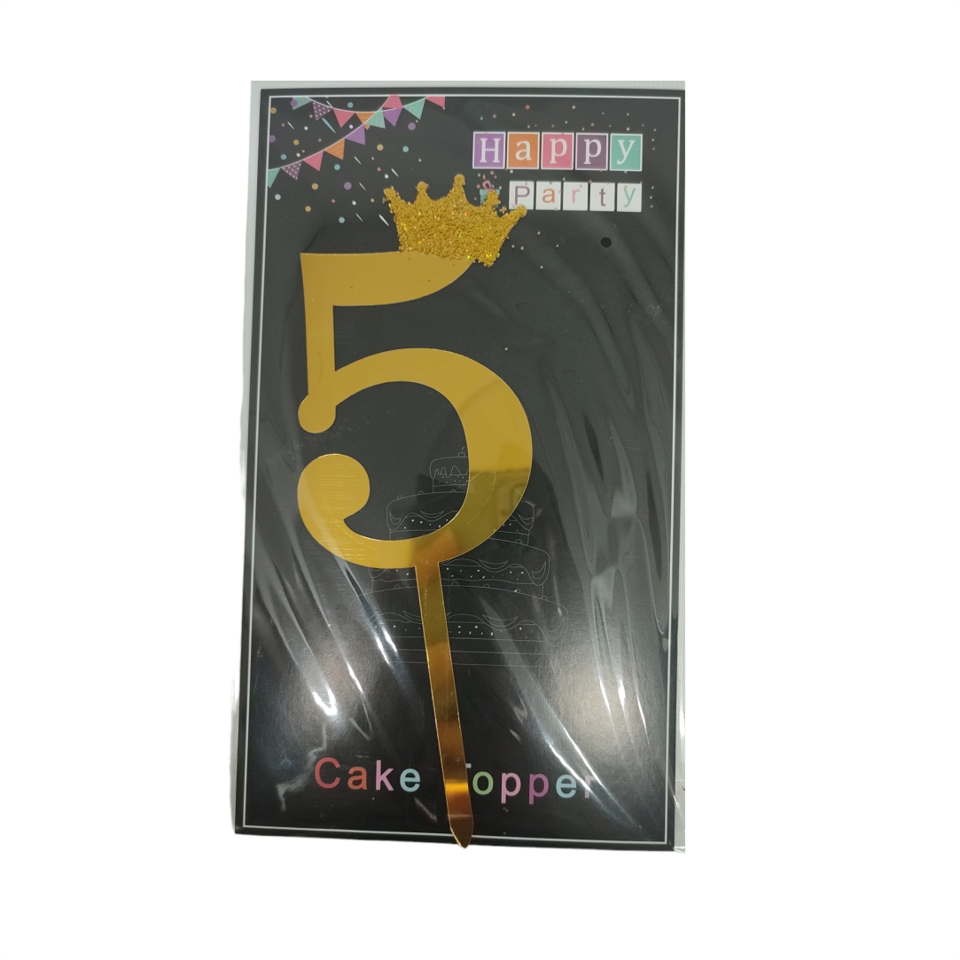 Διακοσμητικό-Τούρτας-Cake-Topper-Αριθμός-5-1