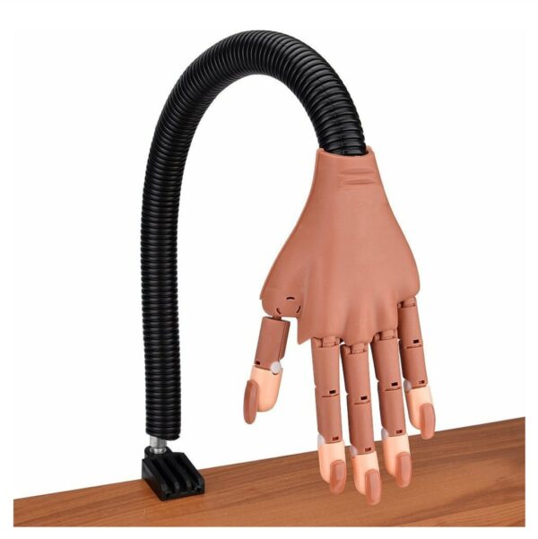 Εκπαιδευτικό-Χέρι-με-Βάση-Nail-Trainer-Practice-Hand