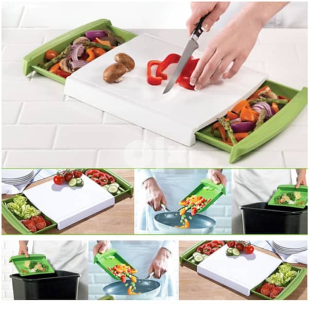 Επιφάνεια-Κοπής-με-Συρτάρια-Chop-n-Clear-Cutting-Board-1