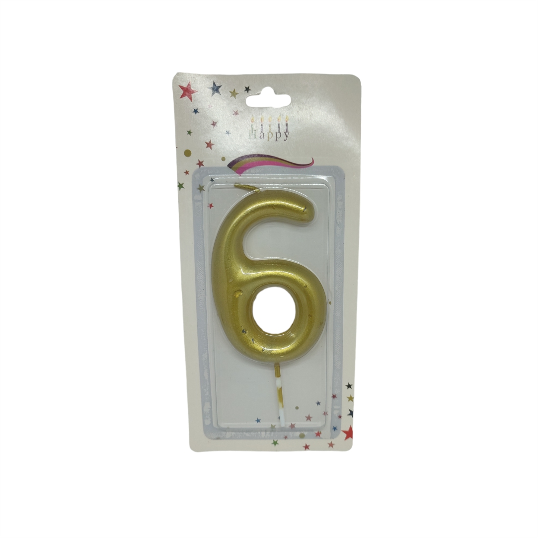 Κεράκι-Γενεθλίων-Happy-Birthday-Αριθμός-6-1