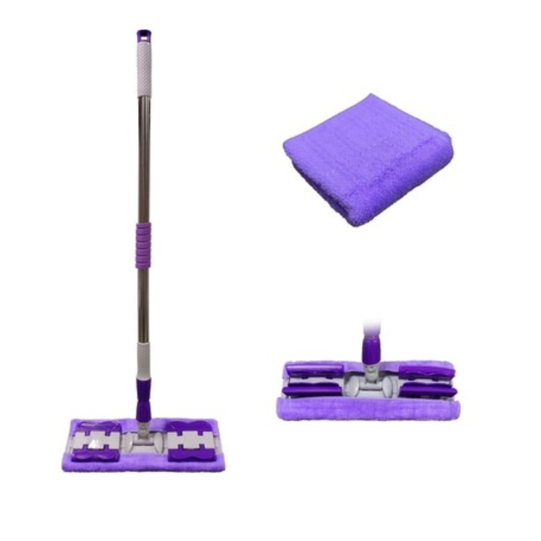 Σφουγγαρίστρα-Παρκετέζα-με-Τηλεσκοπικό-Κοντάρι-Glamp-Cloth-Mop-1866-1