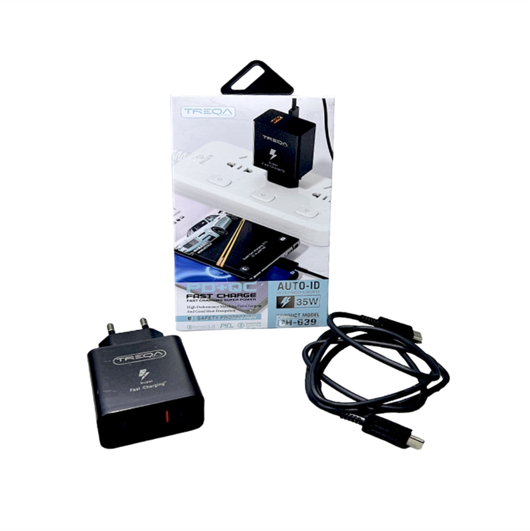 Φορτιστής-με-1-Θύρα-USB-και-Type-C-TREQA-CH-639-2